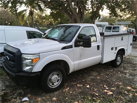 2016 Ford F250XL Utility Bed Truck (Does Nothing)