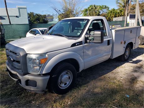 2012 Ford F250XL Utility Bed Truck