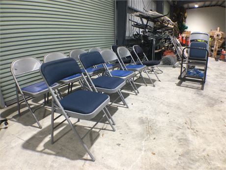 Mix lot of (17) Retractable  Chairs