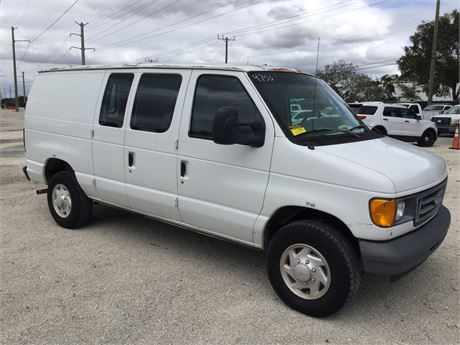 2007 Ford E-250 Cargo Van (4.6L with only 15k original miles)