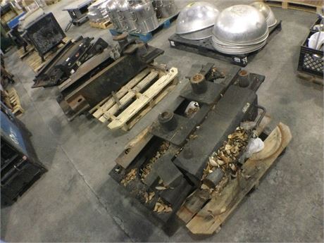 Mix lot of (03) Rotary Vehicles Lifts ( For Parts or Scrap)