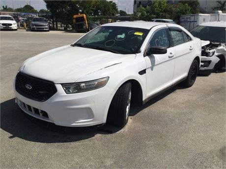 2013  Ford Taurus Police Interceptor (Mechanical Condition is Unknown)