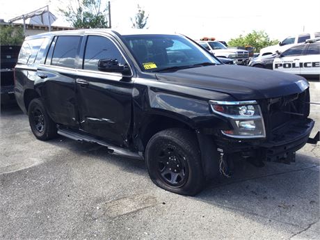 2015 Chevy Tahoe Police (Crashed)