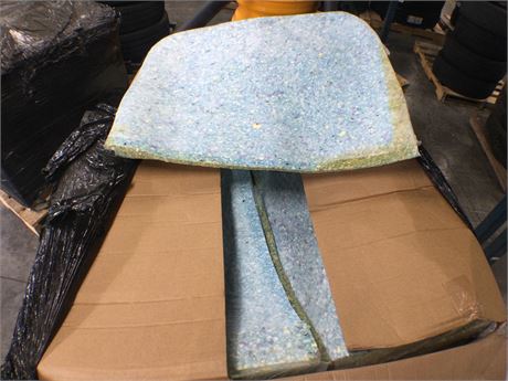 (3) Pallets of School Bus Seat Backrest Foam Cushion for Passenger Seats