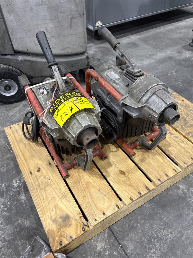 BIDERA Government Auctions - (2) Ridgid Machines