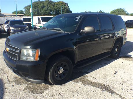 2012 Chevrolet Tahoe Police PPV Unmarked Unit