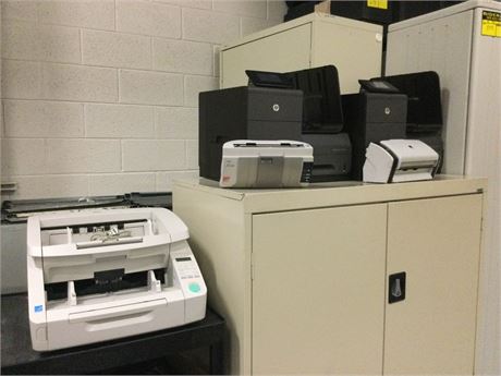 Assorted lot of (05) Printers