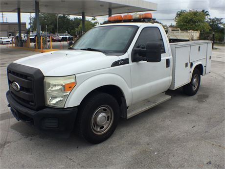 2011 Ford F-250 Utility Tool Bed Truck (Gas)