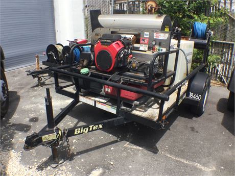 Water Cannon 8115PRo-30HG-TO Pressure Washer Trailer