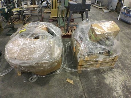 (2) Pallets Full of Ford Parts & CAT Parts