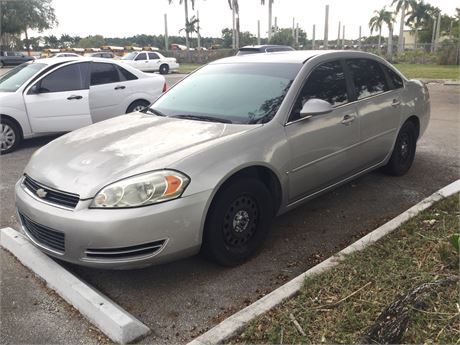 2007 Chevy Impala Unmarked Police Unit
