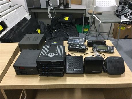 Assorted Motorola Communication Equipment