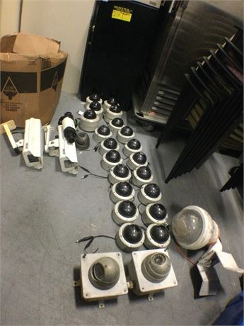 Mix lot of (26) Used CCTV Cameras