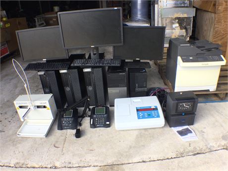 Lot of Computers, Monitors, Printer & More