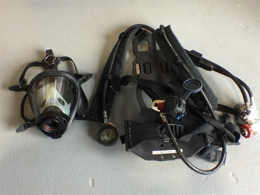 BIDERA Government Auctions - (44) Survivair Masks & (32) Survivair Packs