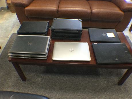 Mix lot of (12) Dell Laptops