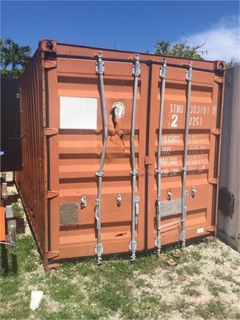 20’ Long Used Shipping Container (Needs Work)