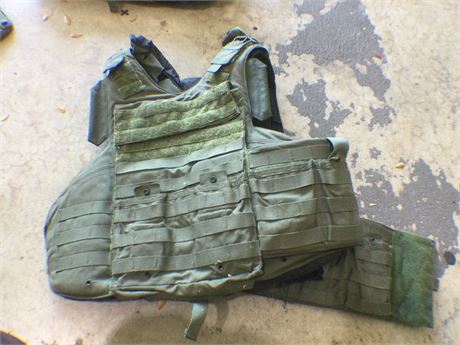 (10) Protech Police Tactical Armor  Vest