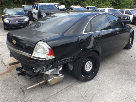 2013 Chevy Caprice Police Pkg (Rear End Collision)
