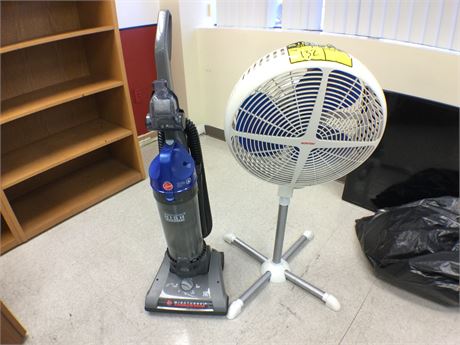 Hoover Vacuum & Boston Fan