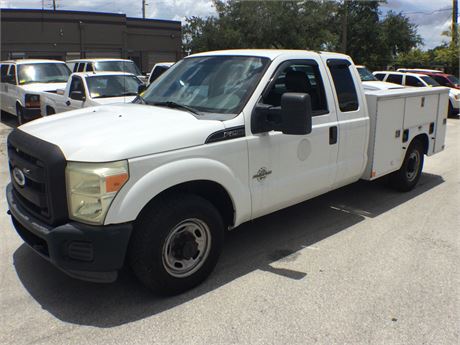 2011 Ford F-250 Utility Bed Truck (Diesel)