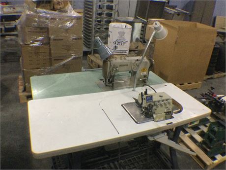 Mix lot of (02) Industrial  Sewing Machine
